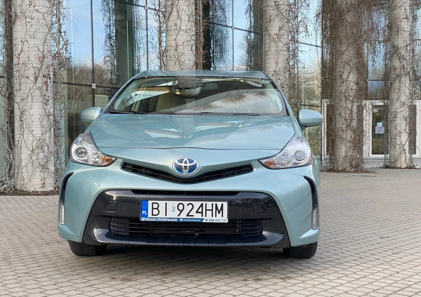 Toyota Prius+ cena 79900 przebieg: 82700, rok produkcji 2017 z Białystok małe 211